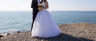 buket düğün çiftle