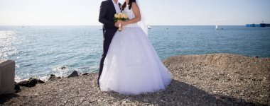 buket düğün çiftle