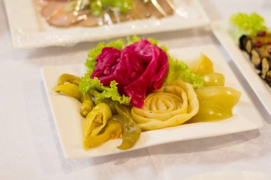 Ziyafet doğum günü Tablo ayarı