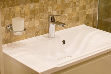 Lüks ev banyo duş içinde ev