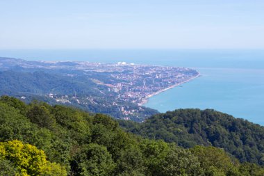 Ahun Dağı'ndan Soçi'ye manzara