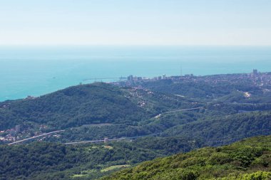 Ahun Dağı'ndan Soçi'ye manzara
