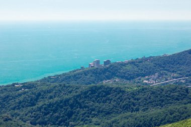 Ahun Dağı'ndan Soçi'ye manzara