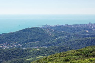Ahun Dağı'ndan Soçi'ye manzara