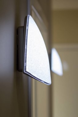 Duvar aplik fikstür kahverengi duvar arka plan