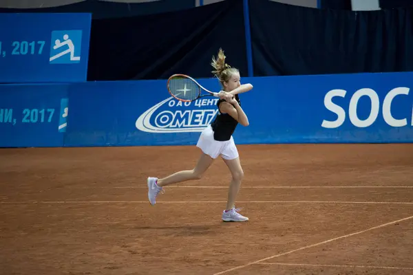 Torneo Tenis Premios Campeona Olímpica Elena Vesnina Las Competiciones Tuvieron — Foto de Stock