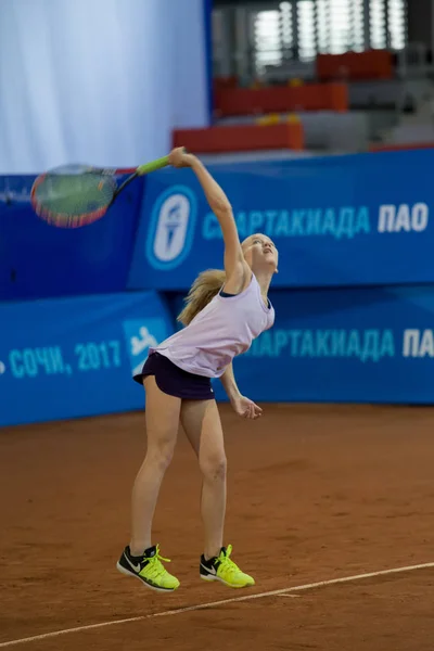 Torneo Tenis Premios Campeona Olímpica Elena Vesnina Las Competiciones Tuvieron — Foto de Stock