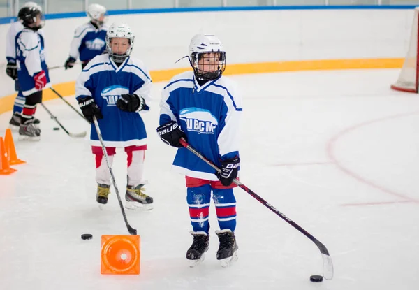 Children Hockey Turnering Sochi Ryssland 2016 — Stockfoto