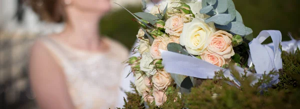 Flores Casamento Belas Flores Férias — Fotografia de Stock