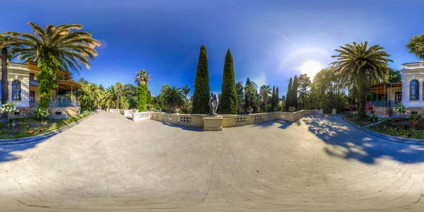 Hermosa Vista Del Arboreto Naturaleza Dendrarium —  Fotos de Stock