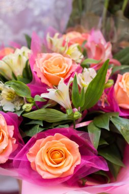 Farklı çiçek bir buket