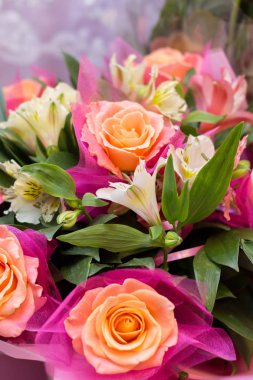 Farklı çiçek bir buket