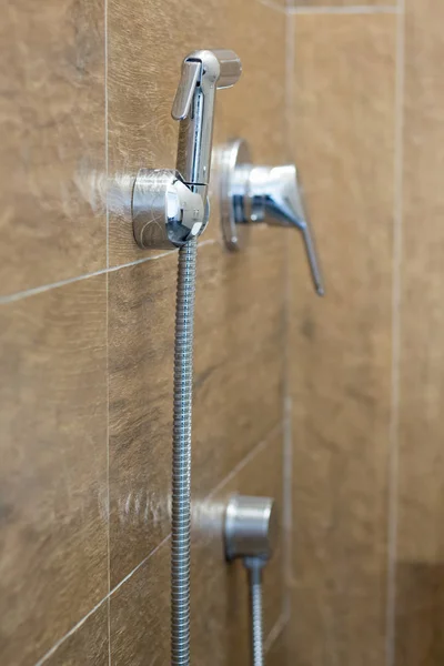 Mixer Badkamer Het Nieuwe Appartement — Stockfoto
