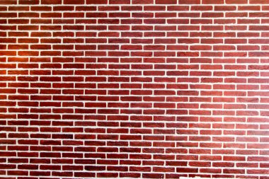 Tuğla duvar yeni bir daire içinde