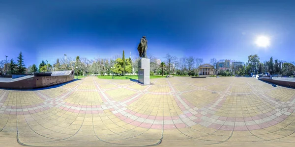 Monument Nikolai Ostrovsky Sochi — стоковое фото