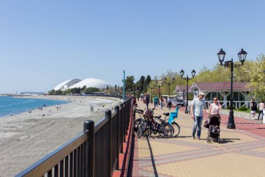 Setin Sochi bahar. Imeretinskaya Ovası