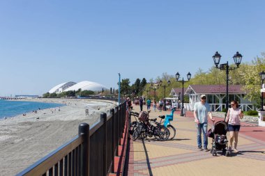 Setin Sochi bahar. Imeretinskaya Ovası