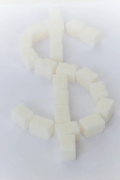 Glissière Cubes Sucre — Photo