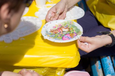 Kiev 'deki çocuklar için yaratıcı yüksek lisans dersleri. Park adını Taras Shevchenko 'dan almıştır.