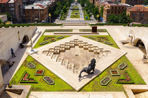 Arkitekturen i Yerevan, Armenien — Stockfoto