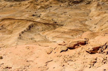 Ay manzarası, Namibya çölü, Afrika