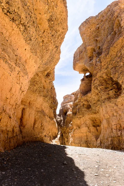 Cañón Sesriem Cañón Natural Tallado Por Río Tsauchab Roca Sedimentaria — Foto de Stock