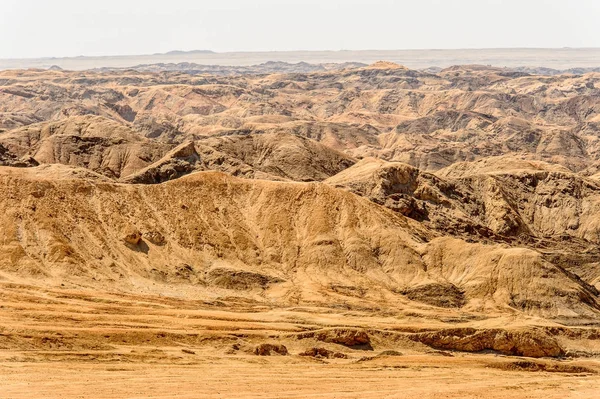 Paisagem Luar Deserto Namíbia África — Fotografia de Stock