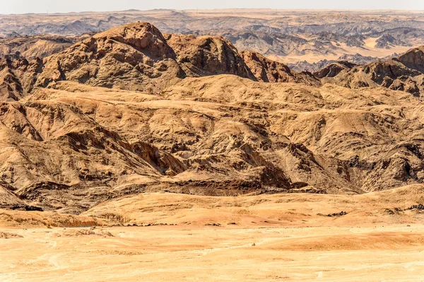 Işığı Manzarası Namibya Çölü Afrika — Stok fotoğraf