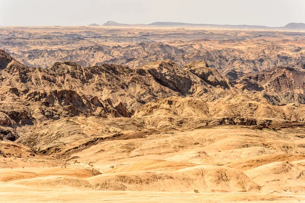 Moonlight Landscape Namibia Desert Africa — Stock Photo, Image