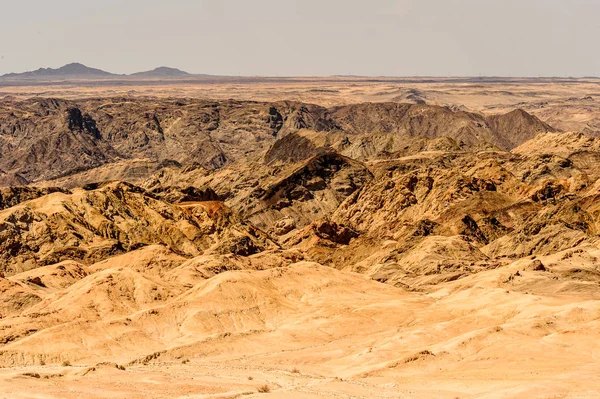 Paesaggio Chiaro Luna Deserto Della Namibia Africa — Foto Stock