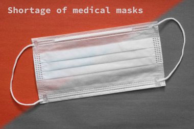 Tıbbi maske kıtlığı, koruyucu giysiler ve gözlükler. Tıbbi maske eksikliği