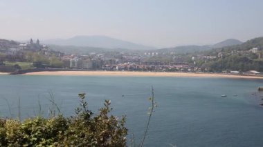 Bahia de la concha San Sebastian, Bask Ülkesi, İspanya
