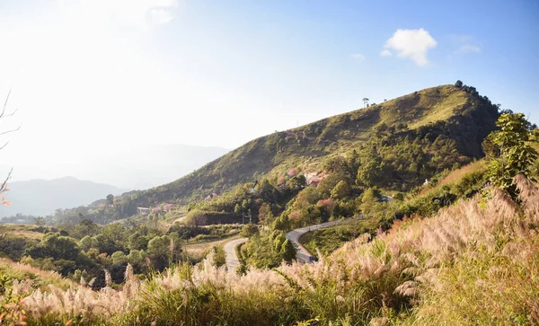 Chiang rai, Kuzey Tayland, hill, sahne, panorama manzara dağa,