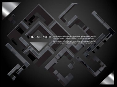 metin, teknoloji, kavram, modern grafik arka plan