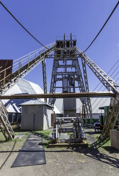 Bir elmas madeninin penceresi, Kimberley, Güney Afrika.