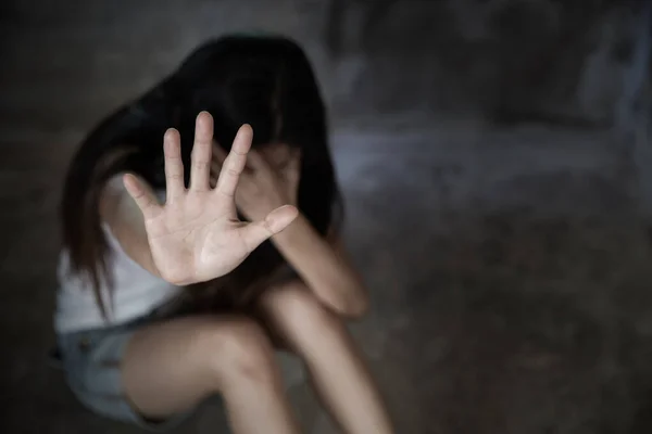 Donne Firmano Smettere Abusare Della Violenza Concetto Giornata Dei Diritti — Foto Stock