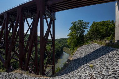 Letchworth Eyalet Parkı: Portage Viyadük