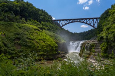 Letchworth Eyalet Parkı: Uppr Falls