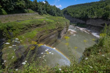 Letchworth Eyalet Parkı: Middle Falls