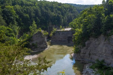Letchworth Eyalet Parkı: Lower Falls