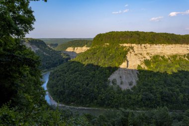 Letchworth Eyalet Parkı: Big Bend Overlook