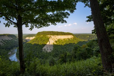 Letchworth Eyalet Parkı: Big Bend Overlook