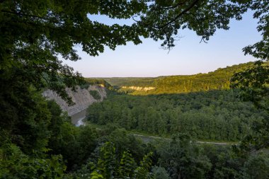 Letchworth Eyalet Parkı: Big Bend Overlook