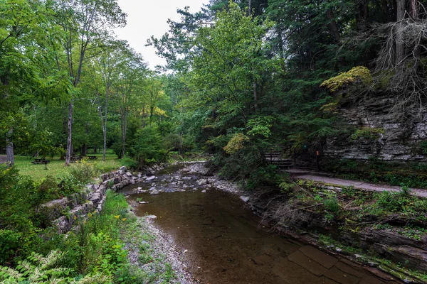 Robert H. Treman State Park: Gorge Trail — Stockfoto