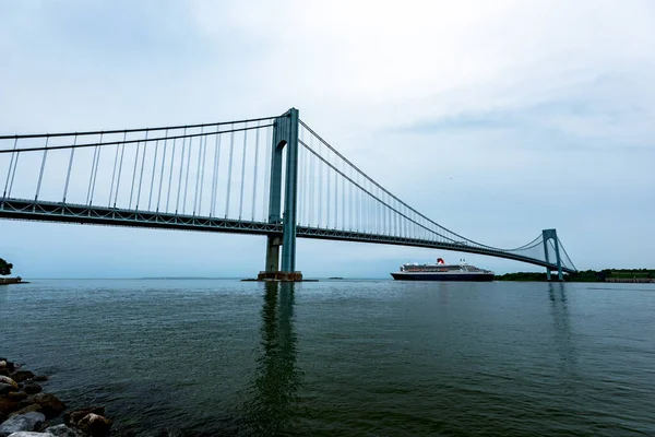 Junho 2018 Bay Ridge Nova York Eua Rms Queen Mary — Fotografia de Stock