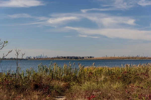 Otoño Jamaica Bay Queens Nueva York — Foto de Stock