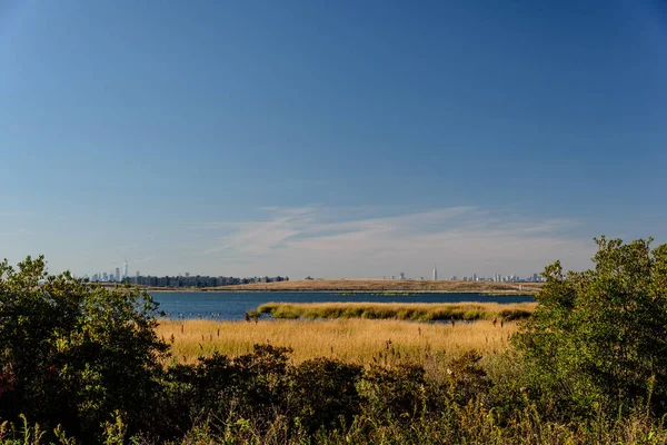 Otoño Jamaica Bay Queens Nueva York — Foto de Stock