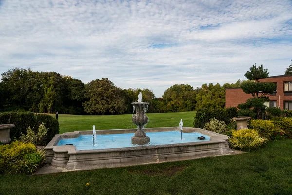 The Mansion at Glen Cove (originally known as The Manor) designed by noted architect Charles Adams Platt in 1910. The estate was the home of John Teele and Ruth Baker Pratt. John Pratt was an attorney and an executive with John D. Rockefeller