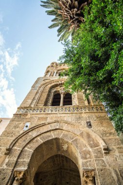 Güzel güneşli Palermo, Sicilya, İtalya