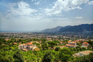 Güzel güneşli Palermo, Sicilya, İtalya